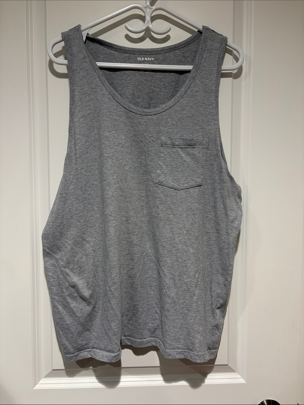 Old Navy Heather Gray Sleeveless Tank with Pocket